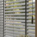 50 mm Ahşap Jaluzi Perde W513 - Gri