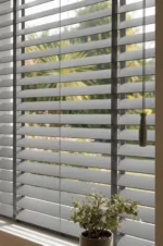 50 mm Ahşap Jaluzi Perde W513 - Gri