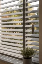 50 mm Ahşap Jaluzi Perde W515 - Açık Gri